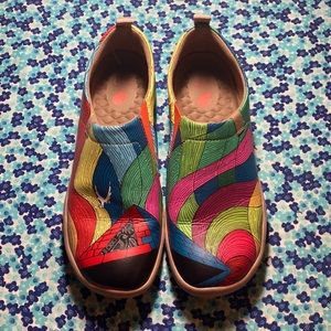 UIN TRAVEL SHOES MICROFIBER LEATHER